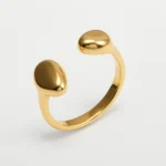 Vintage Twist Design Stainless Steel Women's Ring丨N00658 - Image 2