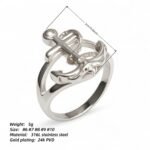 Creative Nautical Anchor Design Stainless Steel Men's Ring丨G002110 - Image 6
