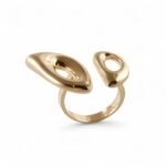 Modern Minimalist Design Ring Women's Stainless Steel Ring | G003985 - Image 3