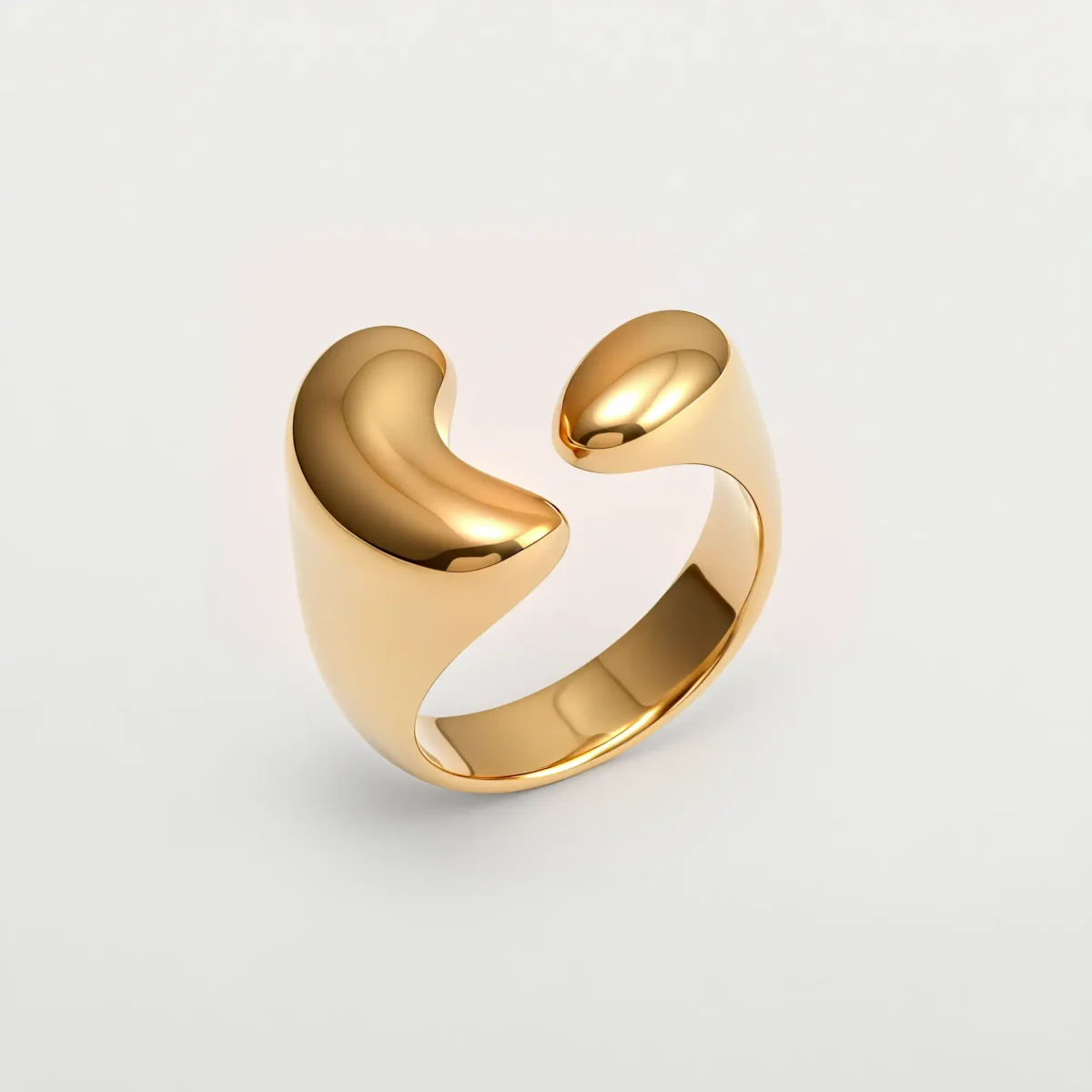 Simple Irregular Stainless Steel Women's Ring丨G004040 - Image 2