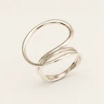 Modern Style Twisted Band Stainless Steel Women's Ring丨G004992 - Image 4