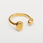 Vintage Twist Design Stainless Steel Women's Ring丨N00658 - Image 3