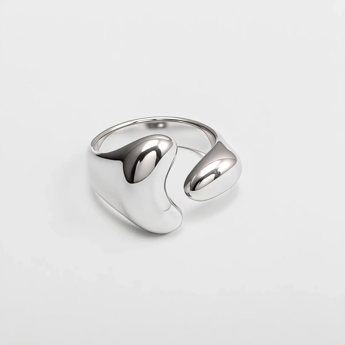 Simple Irregular Stainless Steel Women's Ring丨G004040 - Image 5