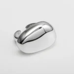 24K Gold Plated Stainless Steel Oval Dome Open Ring丨G003998 - Image 5