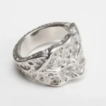 Creative Stone Pattern Design Stainless Steel Unisex Ring丨GB0712 - Image 5