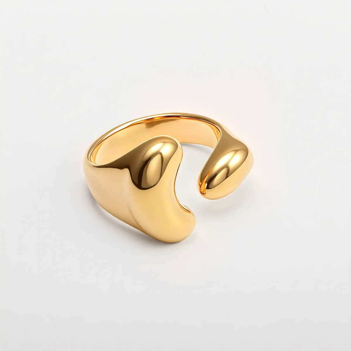 Simple Irregular Stainless Steel Women's Ring丨G004040 - Image 3