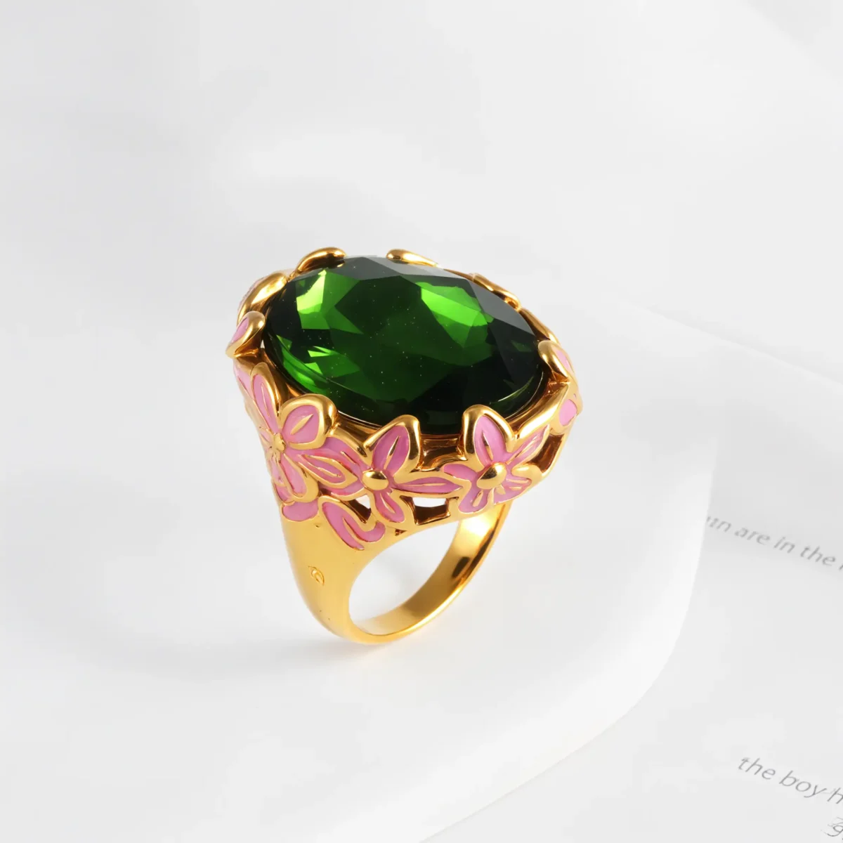 Gorgeous Vintage Colorful Gemstone Trendy Ring for Women | G004465 - Image 4
