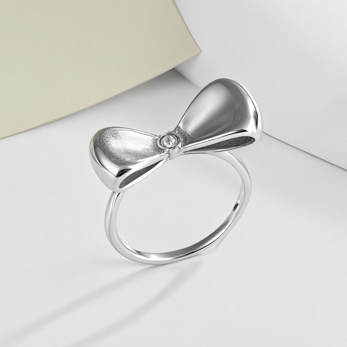 Minimalist Bowknot Ring Women's Light Luxury Fashion Band | G004490 - Image 5