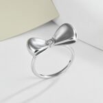Minimalist Bowknot Ring Women's Light Luxury Fashion Band | G004490 - Image 5