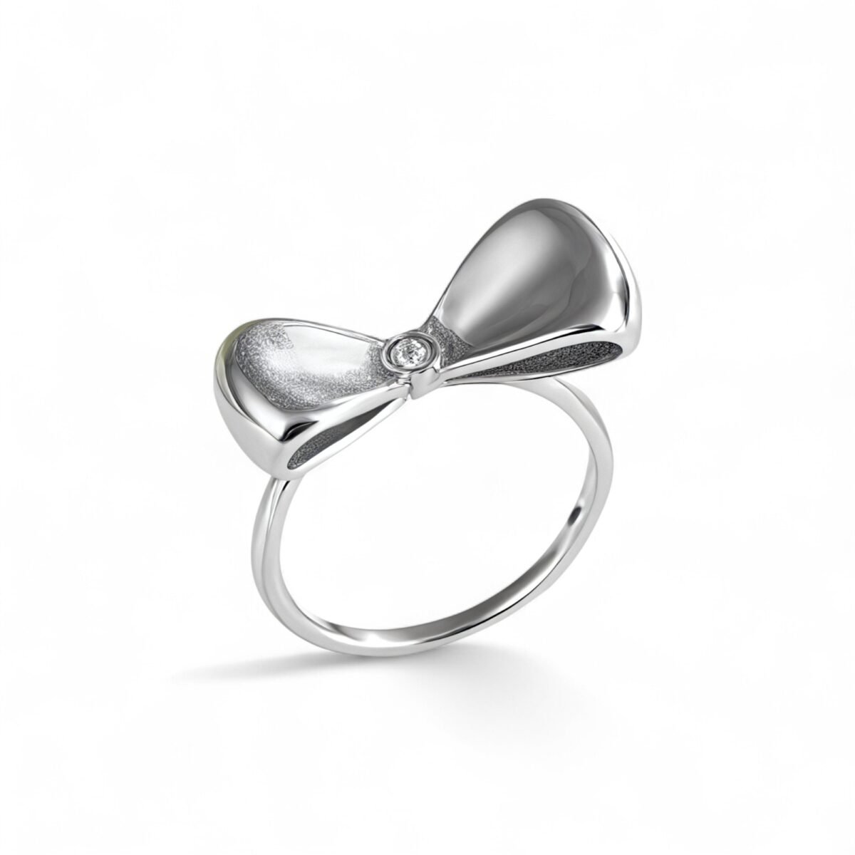 Minimalist Bowknot Ring Women's Light Luxury Fashion Band | G004490 - Image 6