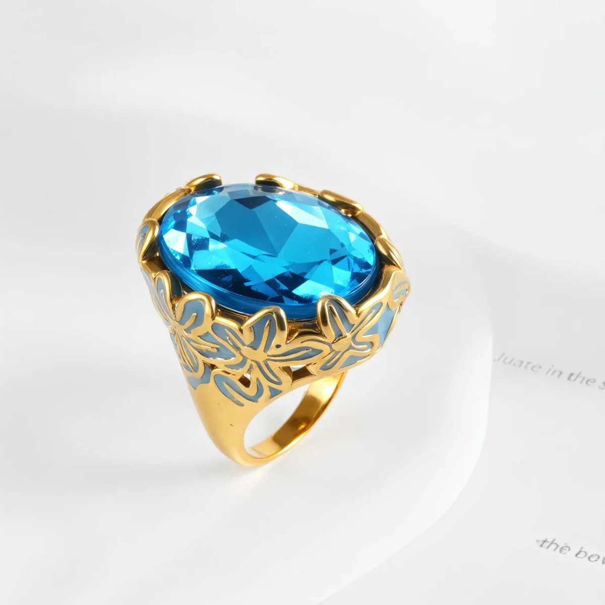 Gorgeous Vintage Colorful Gemstone Trendy Ring for Women | G004465 - Image 2