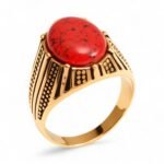 Vintage Style Assorted Stone Stainless Steel Men's Ring丨K00930J - Image 4