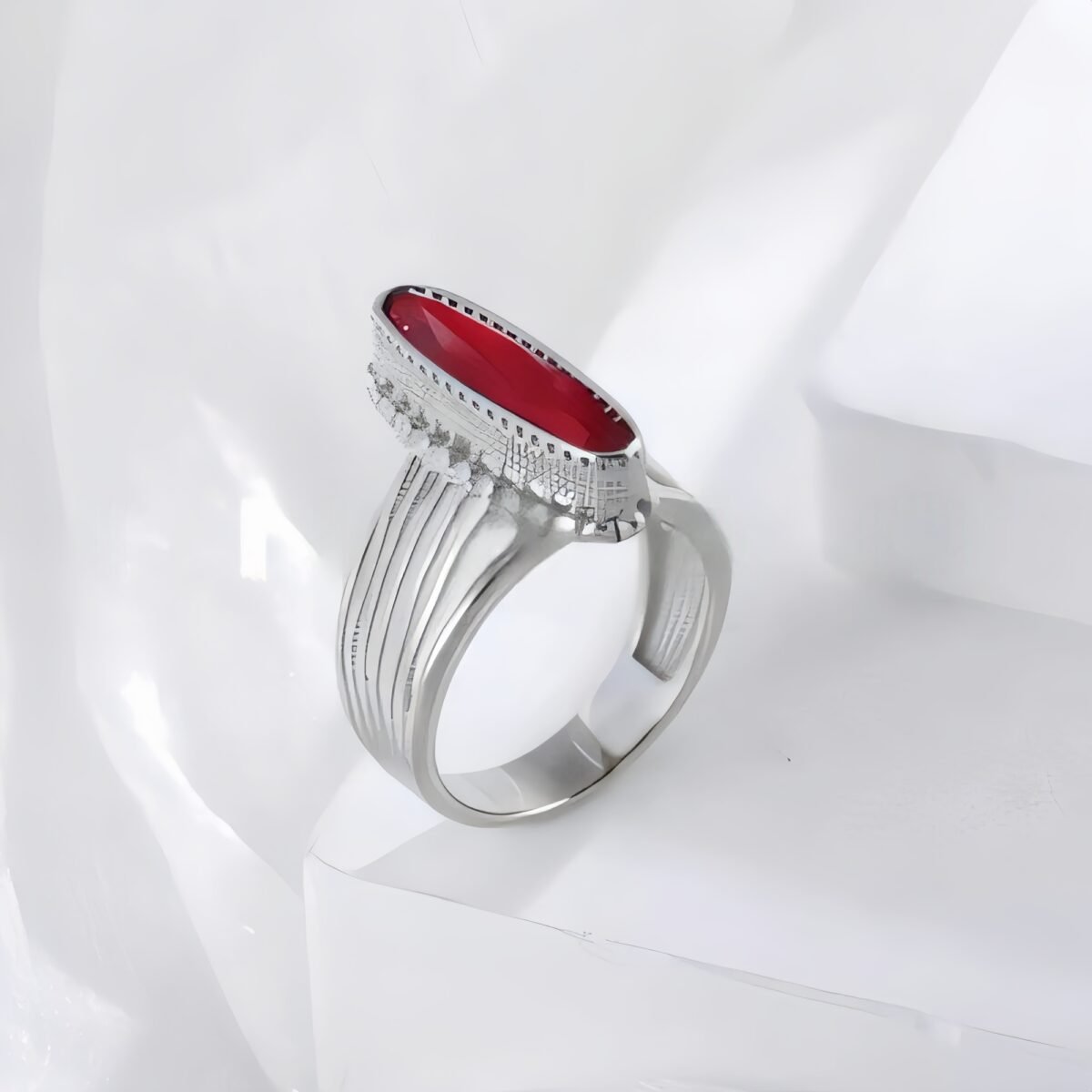 Vintage colored enamel stainless steel women's ring | BL2052 - Image 3